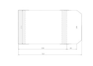 Opakowanie Okładka regulowana 270x470mm (50szt)