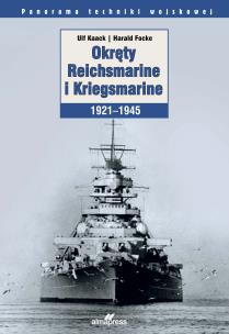 Okładka książki Okręty Reichsmarine i Kriegsmarine 1921-1945