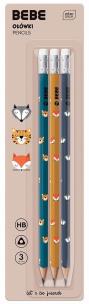 Opakowanie Ołówek 3 sztuki BB Friends Boys