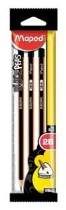 Opakowanie Ołówek Blackpeps 2B 3szt MAPED
