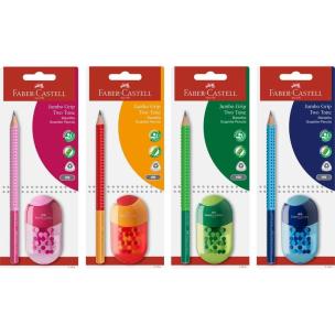 Ołówek grafitowy Grip 2001 Two Tone mix. Wydawca: Faber Castell. Multiszop.pl Opakowanie Ołówek grafitowy Grip 2001 Two Tone mix