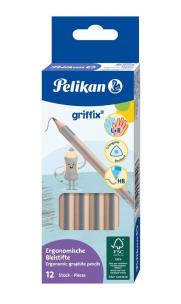 Ołówek Griffix HB (12szt). Wydawca: Pelikan. Multiszop.pl Opakowanie Ołówek Griffix HB (12szt)