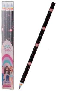 Opakowanie Ołówek HB Big Dreams Girls design 3szt