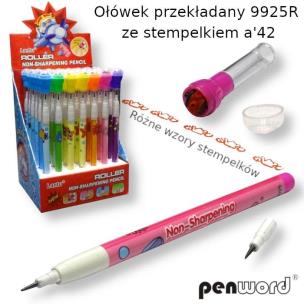Opakowanie Ołówek przekładany ze stempelkiem (42szt)