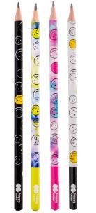 Opakowanie Ołówek trójkątny Smile 2B Happy Color paczka 24szt.