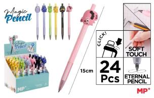 Opakowanie Ołówek wieczny Magic Pencil - kotki (24szt)