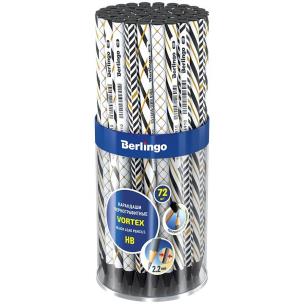 Opakowanie Ołówek z czarnego drewna HB (72szt)