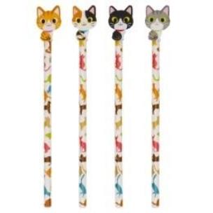 Opakowanie Ołówek z gumką Kot mix