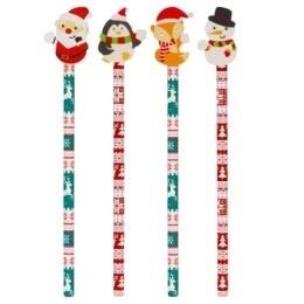 Opakowanie Ołówek z gumką Świąteczny mix