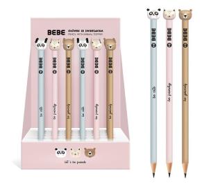 Opakowanie Ołówek ze zwierz. BB Friend Girl (24szt)