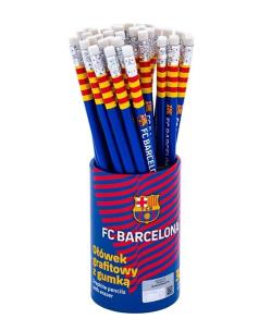 Opakowanie Ołówki grafitowe z gumką FC Barcelona (36szt)ASTRA