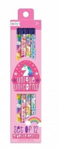 Ołówki Jednorożce 12szt. Wydawca: ooly. Multiszop.pl Opakowanie Ołówki Jednorożce 12szt