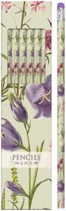 Opakowanie Ołówki ozdobne STPEN14 wiosenne kwiaty 6 sztuk