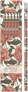 Opakowanie Ołówki ozdobne STPEN18 piwonie - zestaw 6 sztuk