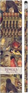 Opakowanie Ołówki ozdobne STPEN34 ptaki 6 sztuk