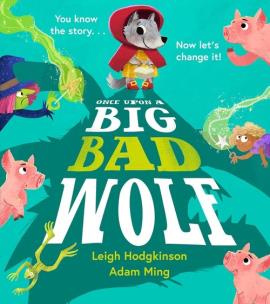 Okładka książki ONCE UPON BIG BAD WOLF PB