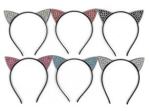 Opakowanie Opaska na włosy - uszy brokatowe