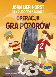 Operacja Gra Pozorów. Autor: Jorn Lier Horst. Multiszop.pl Okładka książki Operacja Gra Pozorów