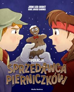 Operacja sprzedawca pierniczków. Autor: Lier Horst Jørn. Multiszop.pl Okładka książki Operacja sprzedawca pierniczków