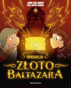 Operacja Złoto Baltazara. Autor: Jorn Lier Horst. Multiszop.pl Okładka książki Operacja Złoto Baltazara