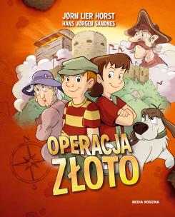 Operacja Złoto. Biuro Detektywistyczne nr 2. Autor: Lier Horst Jørn. Multiszop.pl Okładka książki Operacja Złoto. Biuro Detektywistyczne nr 2