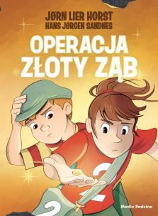 Operacja Złoty Ząb. Autor: Jorn Lier Horst. Multiszop.pl Okładka książki Operacja Złoty Ząb