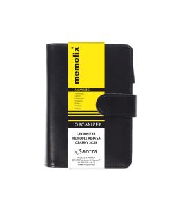 Opakowanie Organizer 2025 Memofix A6 K/SA czarny