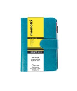 Opakowanie Organizer 2025 Memofix A6 K turkus