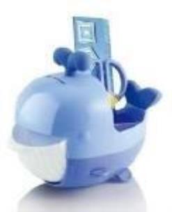 Organizer biurkowy Wieloryb mix. Wydawca: Olife. Multiszop.pl Opakowanie Organizer biurkowy Wieloryb mix