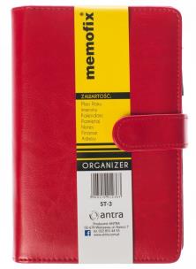 Opakowanie Organizer Memofix czerwony ST 3
