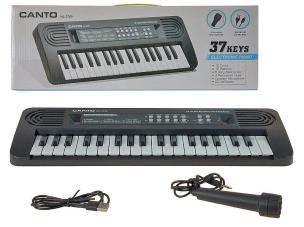 Opakowanie Organki z mikrofonem 37 klawiszy