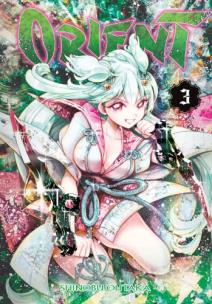 Orient. Tom 3. Autor: Shinobu Ohtaka. Multiszop.pl Okładka książki Orient. Tom 3