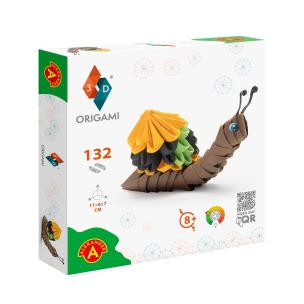 Opakowanie Origami 3D - Ślimak ALEX