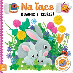 Otwórz i czytaj. Na łące. Autor:   Praca zbiorowa. Multiszop.pl Okładka książki Otwórz i czytaj. Na łące