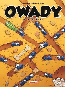 Owady w komiksie T.3. Autor: Christophe Cazenove, Francois Vodarzac. Multiszop.pl Okładka książki Owady w komiksie T.3