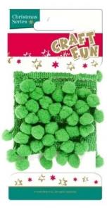 Opakowanie Ozdoba dekoracyjna taśma z pomponami 1,5m