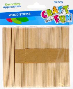 Opakowanie Ozdoba dekoracyjne drewniane patyczki naturalne