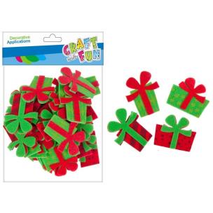 Opakowanie Ozdoba filcowa samoprzylepna prezenty 30szt