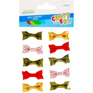 Opakowanie Ozdoba samoprzylepna kokardka 10szt