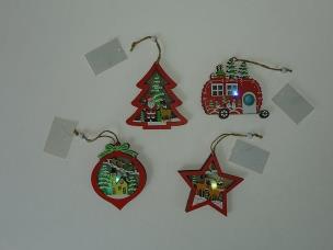 Opakowanie Ozdoba świąteczna z zawieszką (24szt)