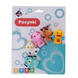 Opakowanie Pacynki na palce zwierzątka farma