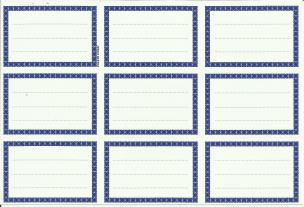 Opakowanie Paczka naklejki na zeszyt MB 25 sztuk