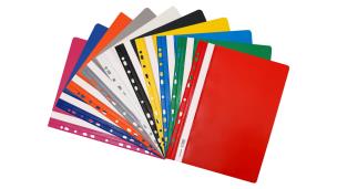 Opakowanie Paczka Skoroszyt A4 twardy zawieszany mix 10 szt.