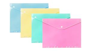 Paczka Teczka A4 kopertowa PP zawieszana pastel mix 10 szt.. Wydawca: biurfol. Multiszop.pl Opakowanie Paczka Teczka A4 kopertowa PP zawieszana pastel mix 10 szt.