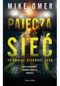 Pajęcza sieć. Autor: Mike Omer. Multiszop.pl Okładka książki Pajęcza sieć