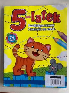 Okładka książki Pakiet 5-latek + Maluję Sam MIX