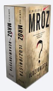 Pakiet: Behawiorysta / Iluzjonista. Autor: Remigiusz Mróz. Multiszop.pl Okładka książki Pakiet: Behawiorysta / Iluzjonista