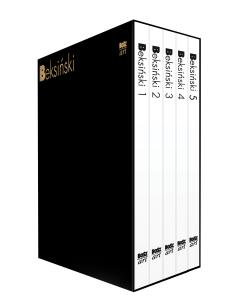 Okładka książki Pakiet: Beksiński T.1-5 miniatury w etui