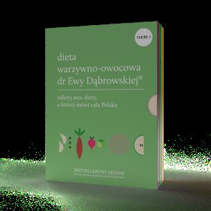 Okładka książki PAKIET Dieta warzywno-owocowa dr Ewy Dąbrowskiej (wyd 2.)