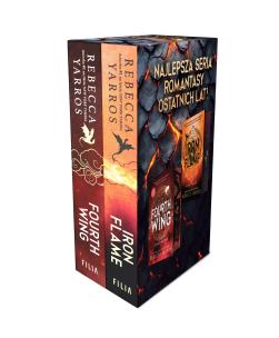 Okładka książki Pakiet: Fourth Wing. Czwarte Skrzydło / Iron Flame. Żelazny płomień